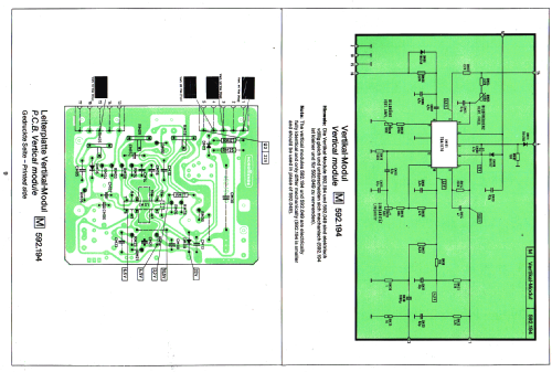Vollmodul-Chassis F VI/90 777.510 A/C; Nordmende, (ID = 1653574) Televisore