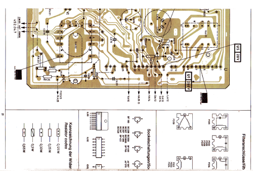 Vollmodul-Chassis F VI/90 777.510 A/C; Nordmende, (ID = 1653585) Television