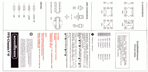 Vollmodul-Chassis F VI/90 777.510 A/C; Nordmende, (ID = 1653586) Television