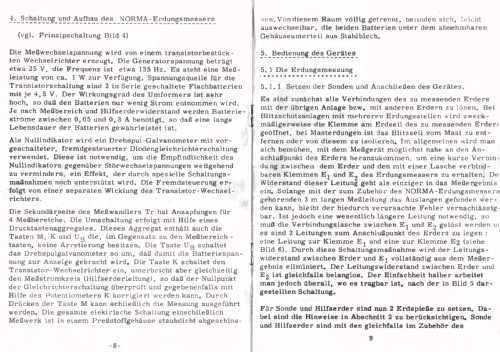Erdungsmesser 666; NORMA Messtechnik (ID = 3208643) Equipment