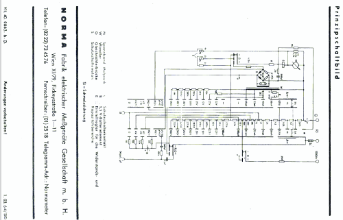 Normameter E Modellreihe 685; NORMA Messtechnik (ID = 1448562) Equipment