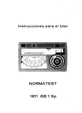 Normatest 1811; NORMA Messtechnik (ID = 2888091) Ausrüstung