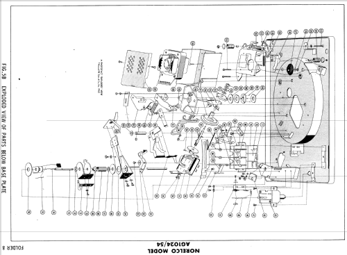 Norelco AG1024/54; Norelco, North (ID = 521919) R-Player