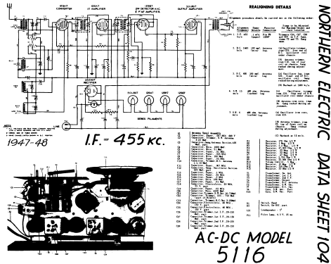 5116 ; Northern Electric Co (ID = 769575) Radio