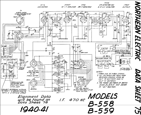 B-558 ; Northern Electric Co (ID = 769009) Radio