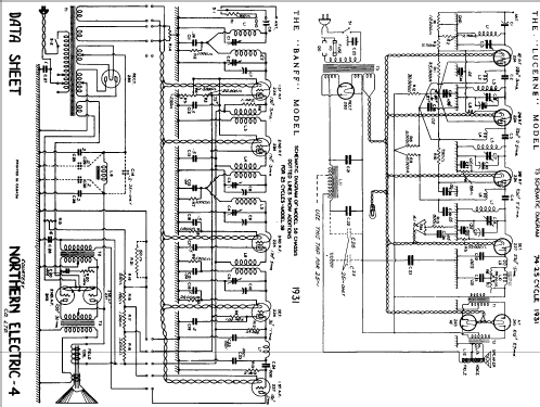 Banff Ch= 58; Northern Electric Co (ID = 765460) Radio