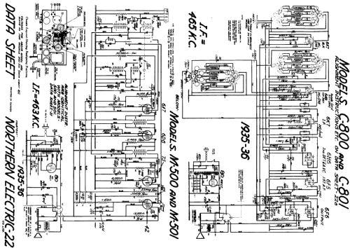 C-801 ; Northern Electric Co (ID = 766779) Radio