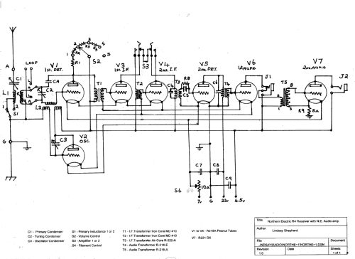 R4 ; Northern Electric Co (ID = 1771211) Radio