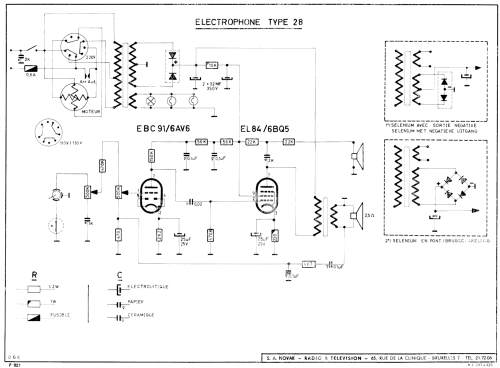 Electrophone 28; Novak also Pontiac; (ID = 1908774) Ton-Bild