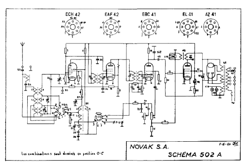 Vedette A502; Novak also Pontiac; (ID = 2973594) Radio