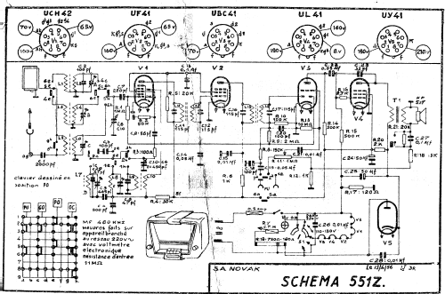 Pontiac 551Z; Novak also Pontiac; (ID = 107964) Radio