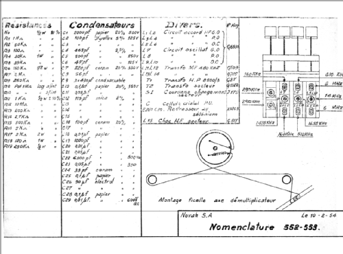 Radio-Phono console 553; Novak also Pontiac; (ID = 888504) Radio