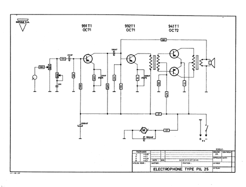 Electrophone PIL25; Novak also Pontiac; (ID = 888502) R-Player