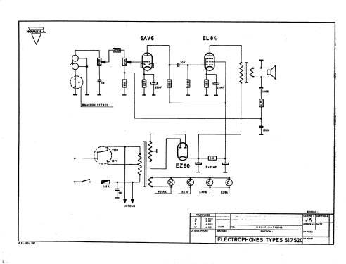 Electrophone S20; Novak also Pontiac; (ID = 887805) Sonido-V