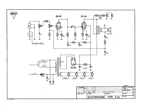 Electrophone S24; Novak also Pontiac; (ID = 887807) R-Player