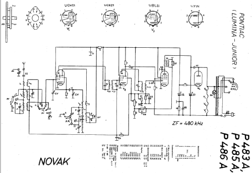 Pontiac P485A; Novak also Pontiac; (ID = 18874) Radio