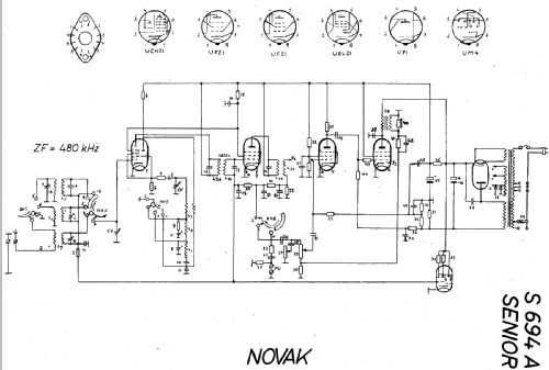 Senior S694A; Novak also Pontiac; (ID = 18880) Radio