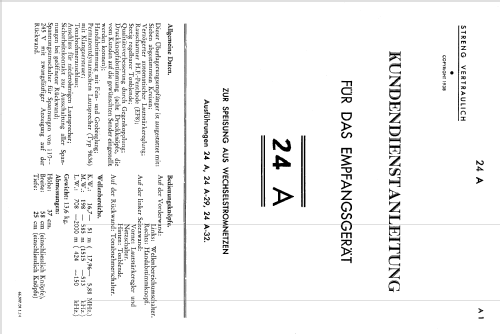 Aristona H24A; NSF Nederlandsche (ID = 2529717) Radio