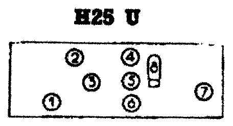 Aristona H25U; NSF Nederlandsche (ID = 1143370) Radio