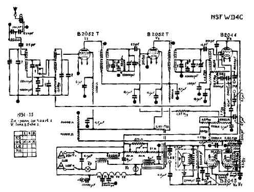 Aristona WD4C; NSF Nederlandsche (ID = 1183174) Radio