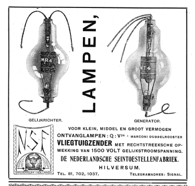 Vliegtuigzender ; NSF Nederlandsche (ID = 1790833) Radio