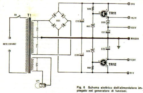Generatore di funzioni LX 146; Nuova Elettronica; (ID = 2879240) Equipment