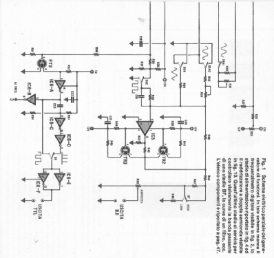 Generatore di Funzioni - Functional Generator LX740; Nuova Elettronica; (ID = 2064915) Equipment