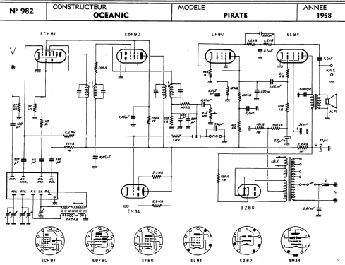 Pirate C.I. ; Océanic, ITT Océanic (ID = 2322977) Radio