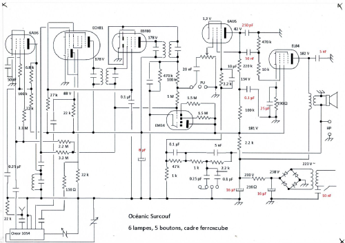 Surcouf Type B; Océanic, ITT Océanic (ID = 2881776) Radio