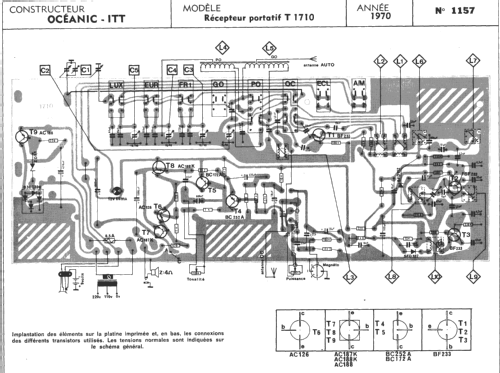 T1710; Océanic, ITT Océanic (ID = 260978) Radio