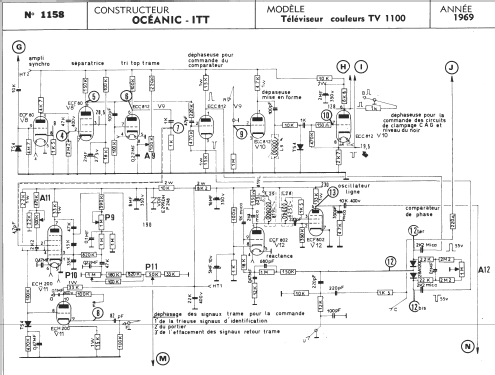 TV1100; Océanic, ITT Océanic (ID = 260833) Television