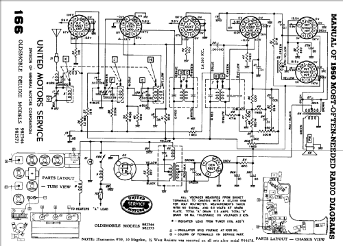 982573 ; Oldsmobile Motors; (ID = 743904) Car Radio