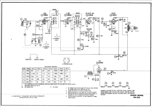 RA-323 ; Olson Radio (ID = 563542) Radio