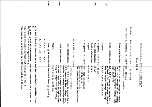 Regulated Power Supply LS14B; Oltronix AB; (ID = 2072280) A-courant