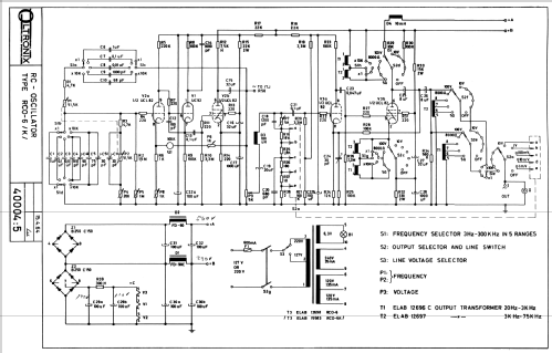 RC Oscillator RCO-6K; Oltronix AB; (ID = 1597118) Equipment