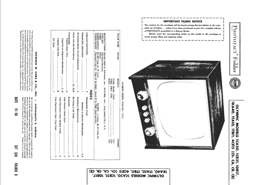 1CB21 Ch= CB; Olympic Radio & (ID = 2000719) Televisión