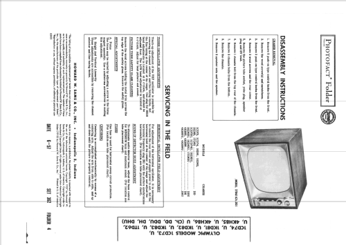 1CD73 Ch= DD; Olympic Radio & (ID = 2384800) Television