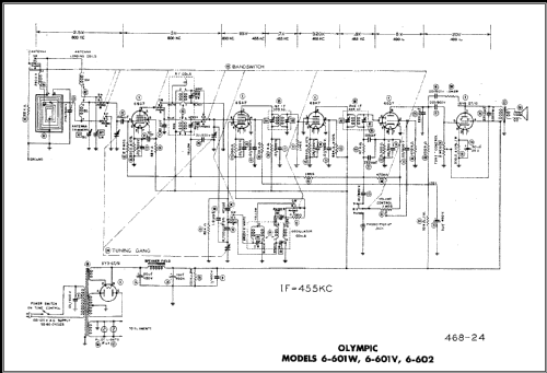 6-601V ; Olympic Radio & (ID = 475738) Radio