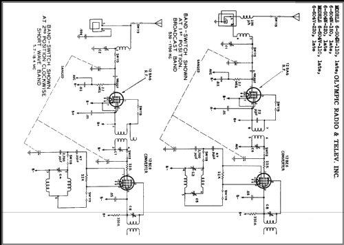 6-604W-220 ; Olympic Radio & (ID = 399171) Radio