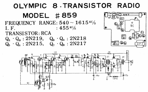 859; Olympic Radio & (ID = 783784) Radio