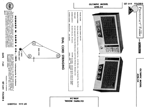 AFM-24; Olympic Radio & (ID = 2081989) Radio