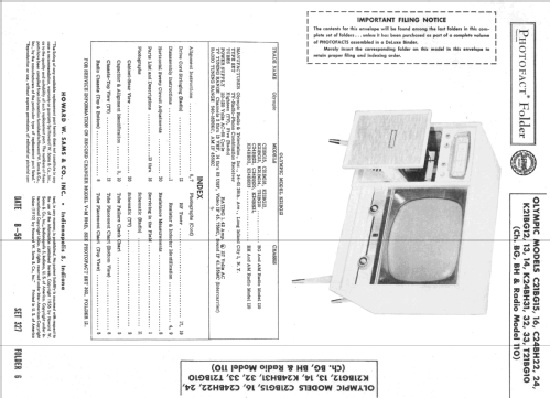 C24BH30 Ch= BH; Olympic Radio & (ID = 2362885) TV-Radio