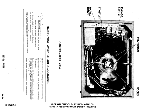 CE138 Ch= HE; Olympic Radio & (ID = 875728) Televisión