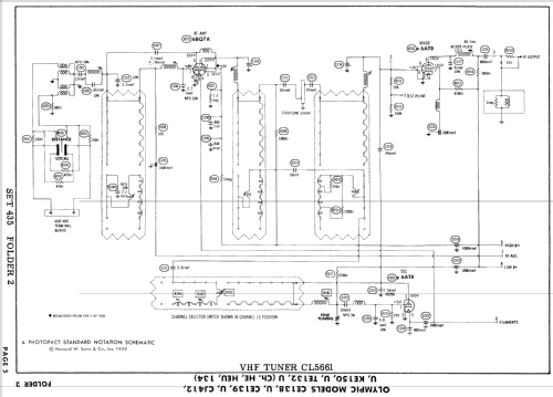 CE139U Ch= HEU; Olympic Radio & (ID = 875791) Television