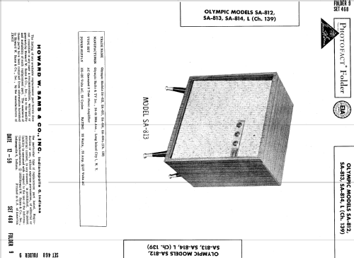 SA-814 Ch= 139; Olympic Radio & (ID = 607069) Ampl/Mixer