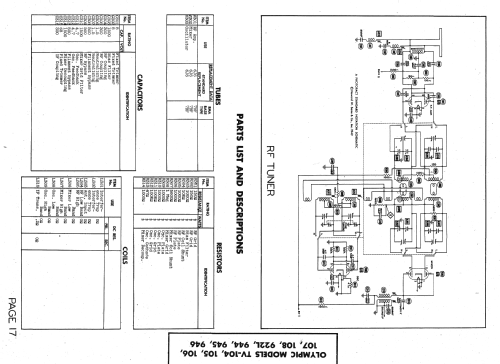 TV-944 Beverly ; Olympic Radio & (ID = 1347814) Television