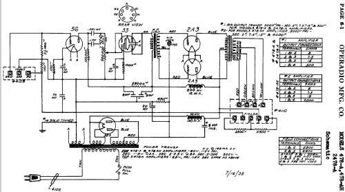 2478A ; Operadio Corp.; St. (ID = 440626) Ampl/Mixer