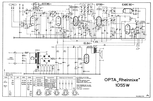 Rheinnixe 1055W; Opta-Spezial siehe (ID = 2645800) Radio