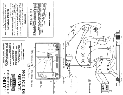 Orly T282; Optalix, T.E.D., (ID = 1712364) Radio