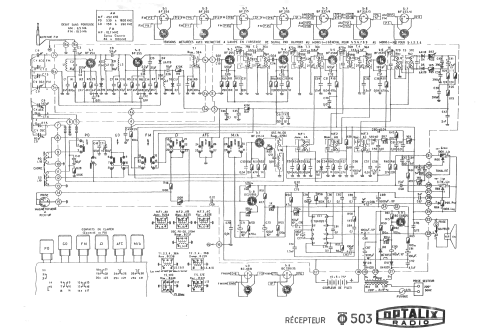TO503 Ch= X640; Optalix, T.E.D., (ID = 1895072) Radio